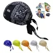 Outdoor Cycling Pirate Hat - Cotton Paisley Bandana