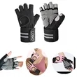 Fingerless Sports Gloves with Wrist Support