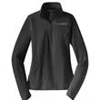 Sport-Tek Women's Sport-Wick Stretch 1/4-Zip Pullover.