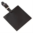 Square Leather Luggage Tag