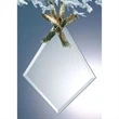Beveled Jade Glass Ornament - Diamond