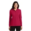 Port Authority Ladies Silk Touch Long Sleeve Polo.