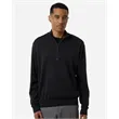 Devon & Jones Men's New Classics Quarter-Zip Sweater