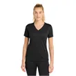 Sport-Tek Women's PosiCharge RacerMesh V-Neck Tee.