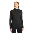 Sport-Tek Women's PosiCharge Tri-Blend Wicking 1/4-Zip Pu...