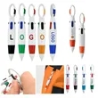 4 in 1 Multicolored Ballpoint Pens with Buckle Keychain