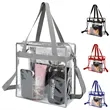 Stadium - approved clear tote bag with zipper