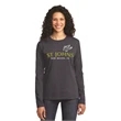 Port & Company Ladies Long Sleeve Core Cotton Tee.