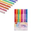 Colored Dual-tip Curve Pen Set