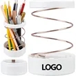 Retractable Metal Wire Pencil Holder Cup for Desk & Office