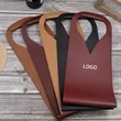 Retro Leather Wine Tote Bag