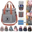 Portable Insulated Cooler Lunch Bag