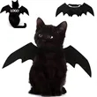 Halloween Pet Cat Bat Wings Costume