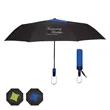 44" Arc Telescopic Diamond Top Vented Umbrella