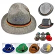 Felt Octoberfest Rope Hat Wool Ribbon Feather Fedora