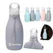 17 Oz Collapsible Silicone Water Bottle Reusable Travel Cup