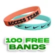 Custom Printed Silicone Wristbands-A