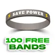 Custom Printed Silicone Wristbands