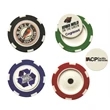 Poker Chip with Removable Ball Marker