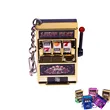 Mini Fruit Machine Digital Lottery Machine Keychain