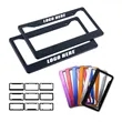 Colorful Classic Metal License Plate Frames