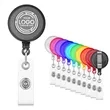 Round-Shaped Retractable Badge Holder