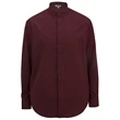 Men's Batiste Banded Collar Shirt
