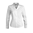 Ladies' Tailored V-Neck Stretch Blouse-Long Sleeve