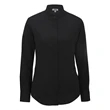 Ladies' Batiste Banded Collar Shirt