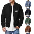 Custom Logo Men's Bomber Jacket