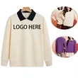 Fleece Pullover Polo Shirt