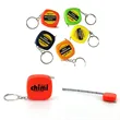 3FT ABS Mini Tape Measure Keychain, Retractable & Portable