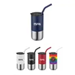 16 Oz. Double Wall Tumbler with Straw