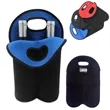 2 Bottle Neoprene Wine Carrier Tote Bag