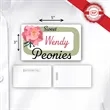Laminated Personalized Name Badge/Tag (3x5") Rectangle