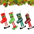 Large holiday party tree hanging decor Christmas stockings