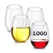 16oz PET Plastic Wine Glass