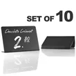 Acrylic Mini Chalkboard Sign Set 10 Pack