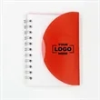 A5 Spiral Binding Notebook with Hard Plastic Cover