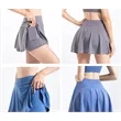 Tennis Activewear Sports Skirt With Built-in Shorts