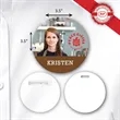 IdentityPro™ USA Made Photo ID Badge w/ Pin Fastener 3.5"