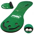 Indoor Golf Putting Mat with Return Track and Target Holes