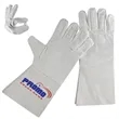 Extended Heat Resistant Welding Gloves for Industrial Safety