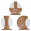 Perpetual Calendar Wooden Home and Office Desk Decor