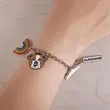Diestruck 4 Charm Bracelet