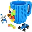 Funny Diy Novelty Cup With Building Blocks