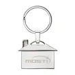 House Shape Key Ring