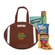 Football Tote with Snacks