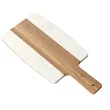 HAMILTON   ACACIA WOOD AND FAUX MARBLE CUTTING BOARD