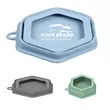 Silicone Foldable Pet Food Bowls Travel Hangable Bowl